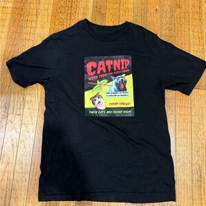 Black Catnip Graphic T-Shirt
